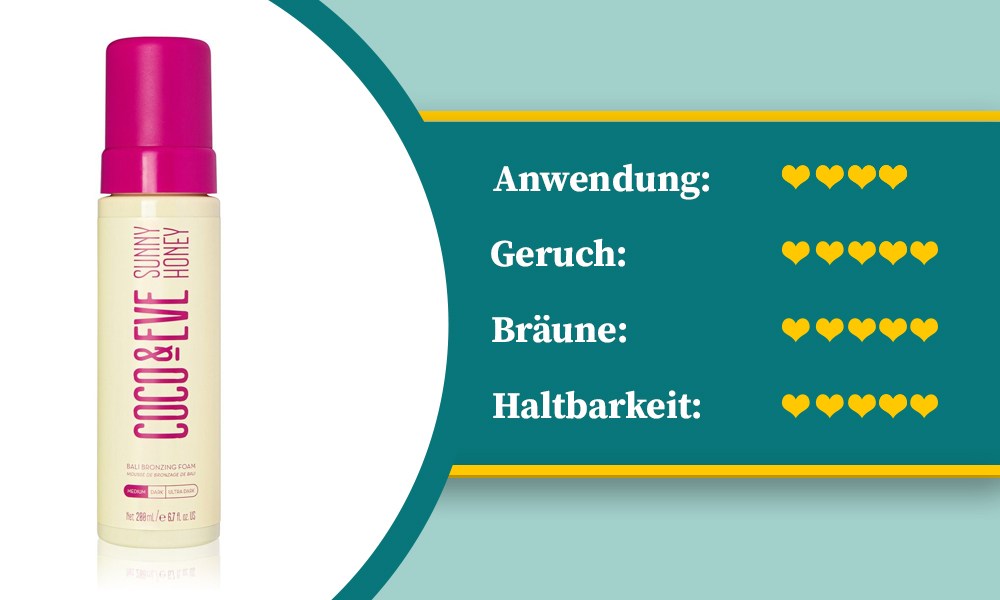 Bestes Selbstbr&auml;uner-Mousse.