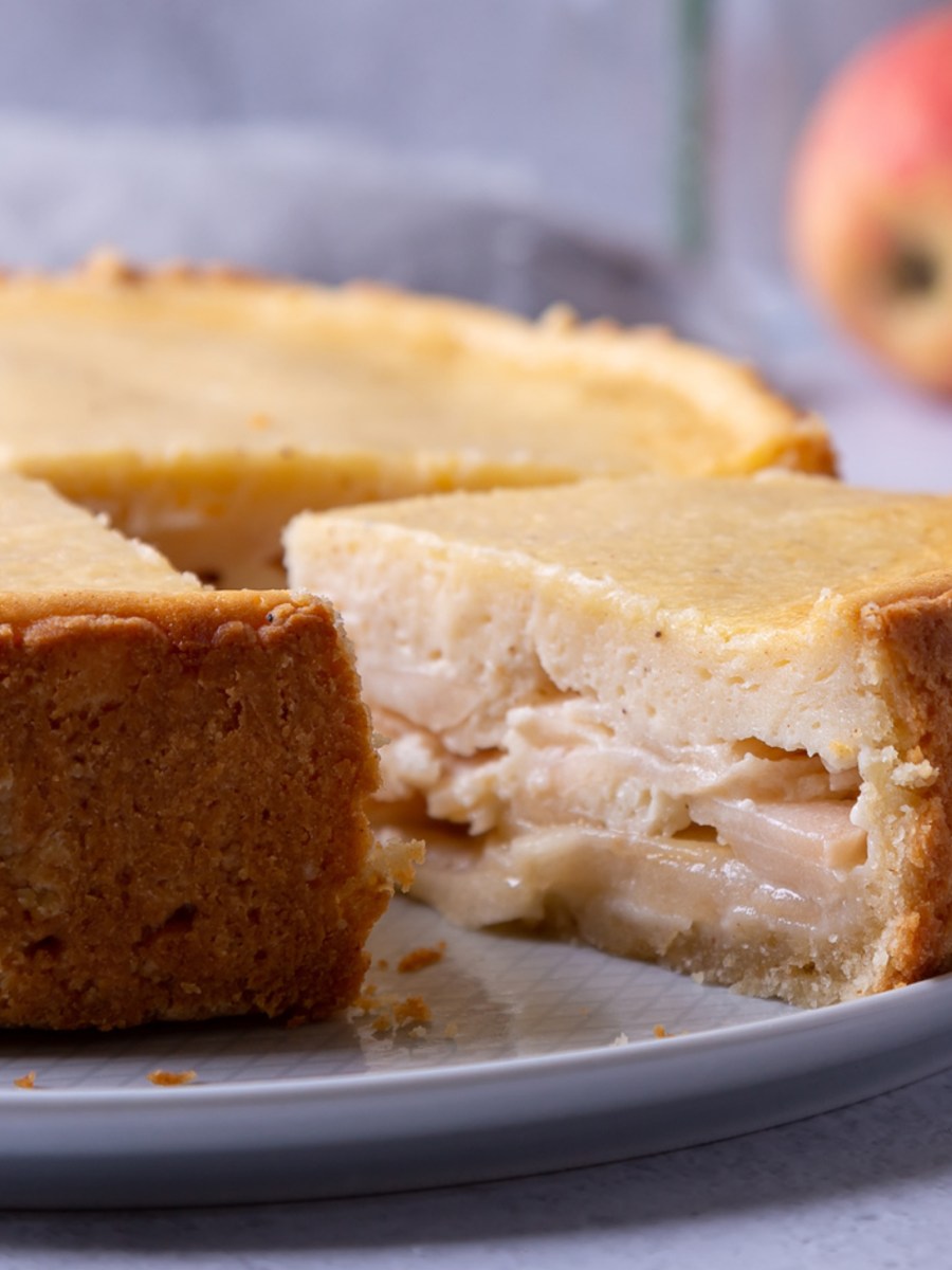 Saftiger Apfel-Rahmkuchen mit Quark: Dieses Rezept ist ein Herbsttraum