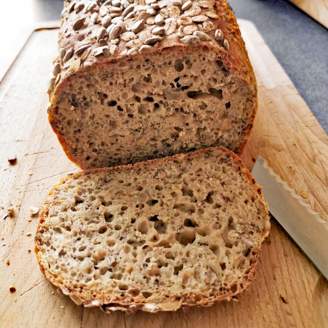 Vollkornbrot wie vom B&auml;cker
