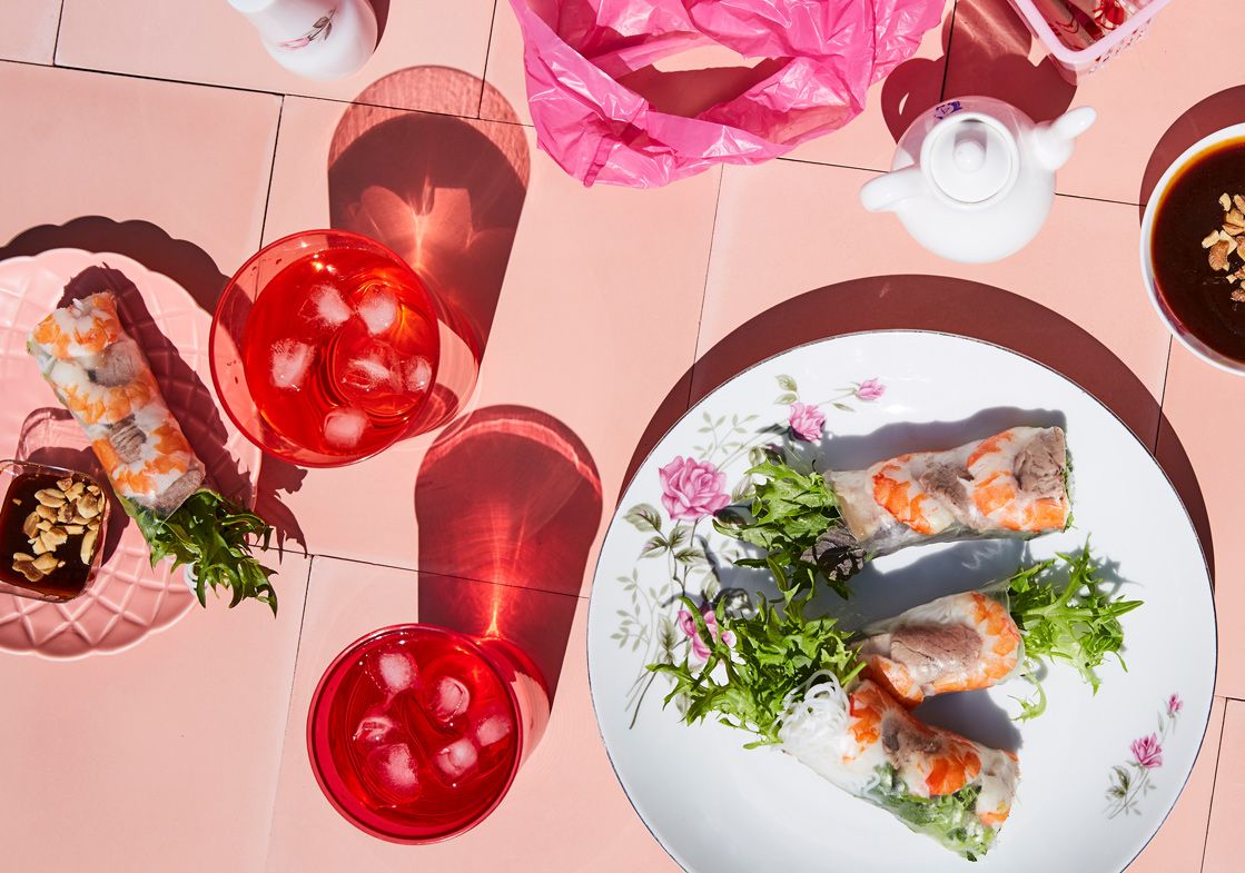 Rezept für vietnamesische Sommerrollen Rezept für vietnamesische Sommerrollen