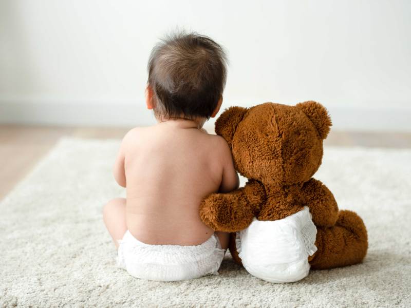 In riesen Schritten wird aus einem kleinen Baby innerhalb eines Jahres ein Kleinkind.