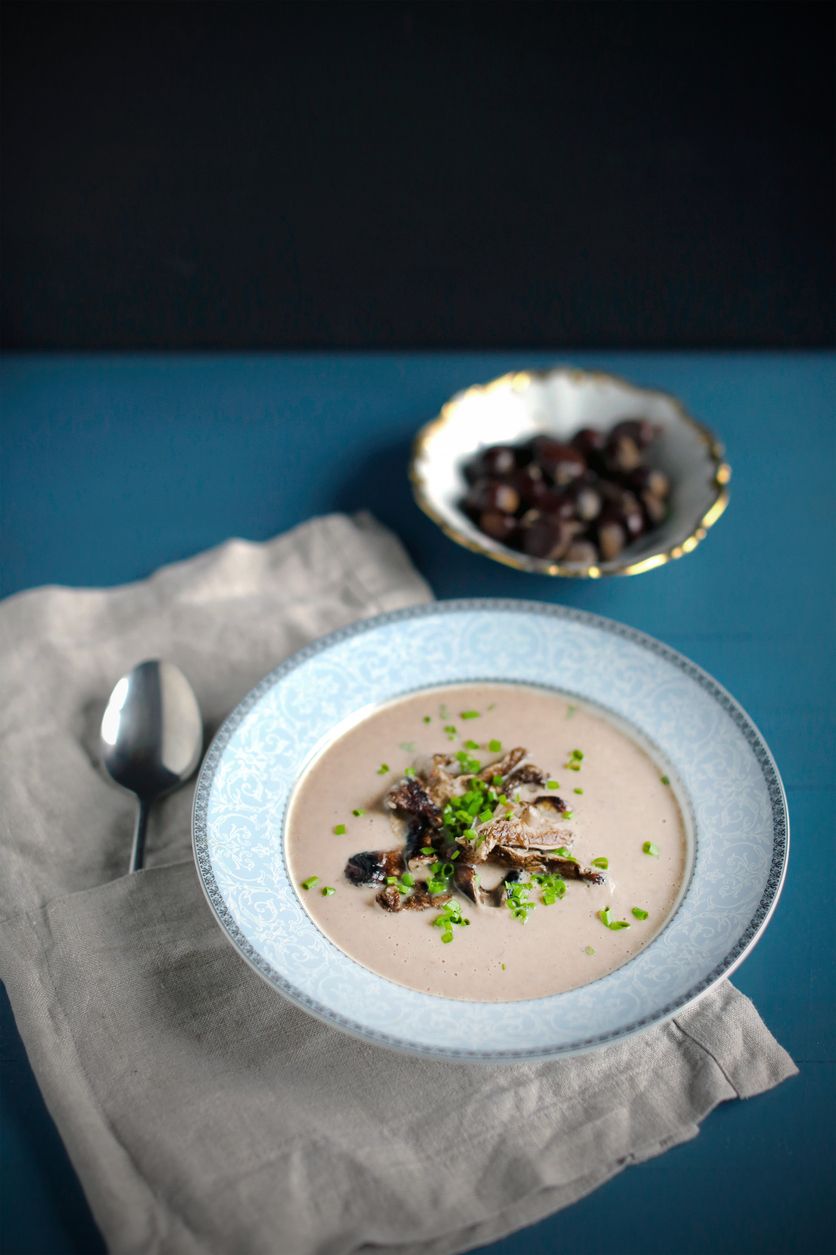 Weihnachtsmenü einfach: Maronensuppe Weihnachtsmenü einfach: Maronensuppe