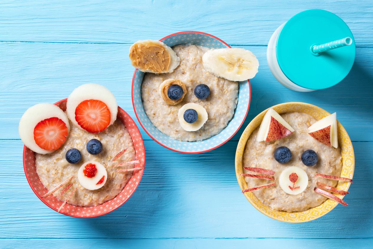 Porridge für Kinder schmackhaft machen Porridge für Kinder schmackhaft machen
