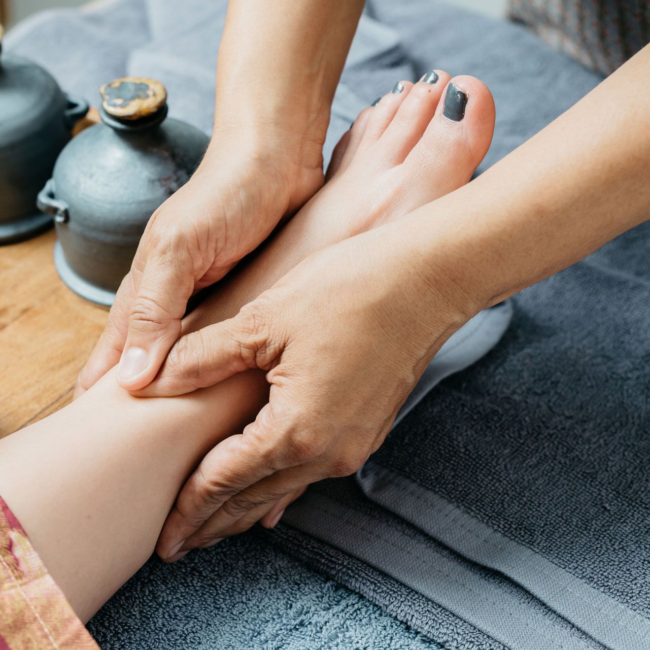 Fu&szlig;massage - Schritt 3: Der Fu&szlig;r&uuml;cken