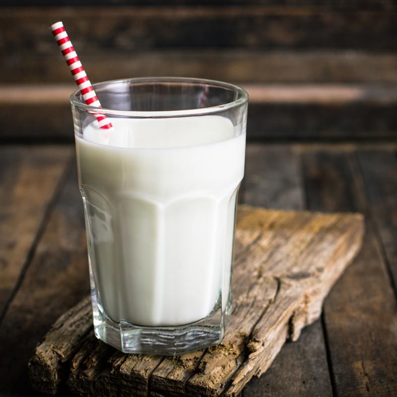Der Klassiker: Milch als calciumreiches Lebensmittel