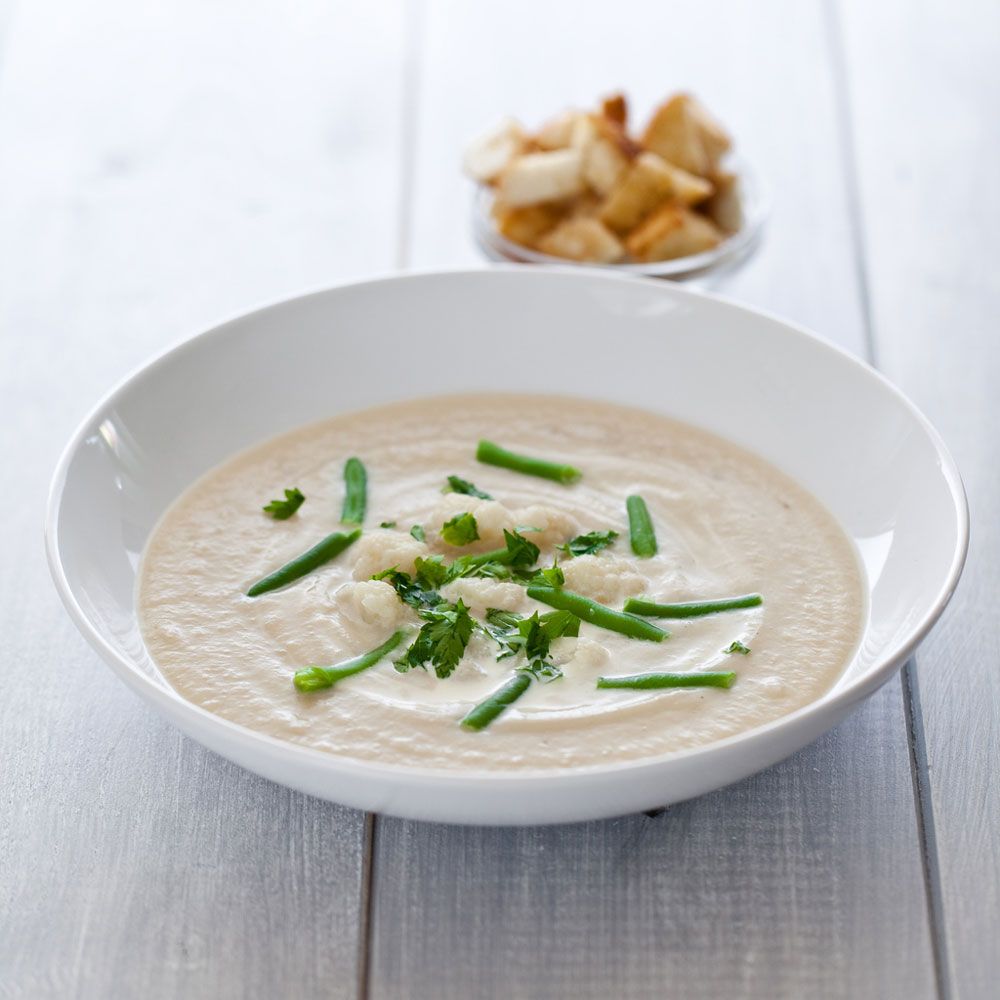 Buttermilch-Bohnensuppe Buttermilch-Bohnensuppe