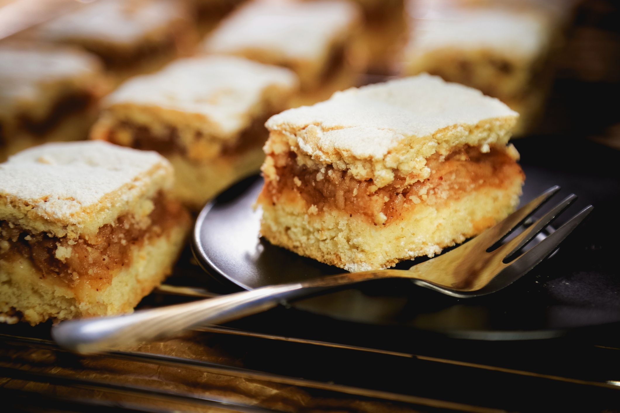 Apfel-Blechkuchen Apfel-Blechkuchen