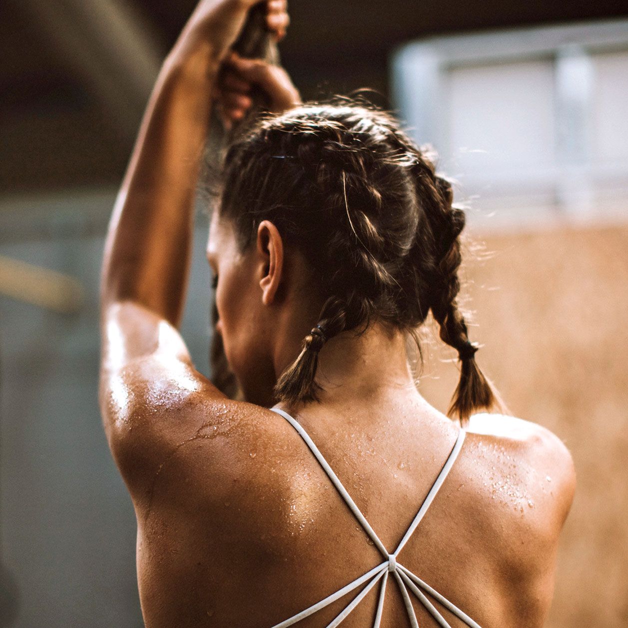 Fitness-Frisuren: Boxer Braids Fitness-Frisuren: Boxer Braids