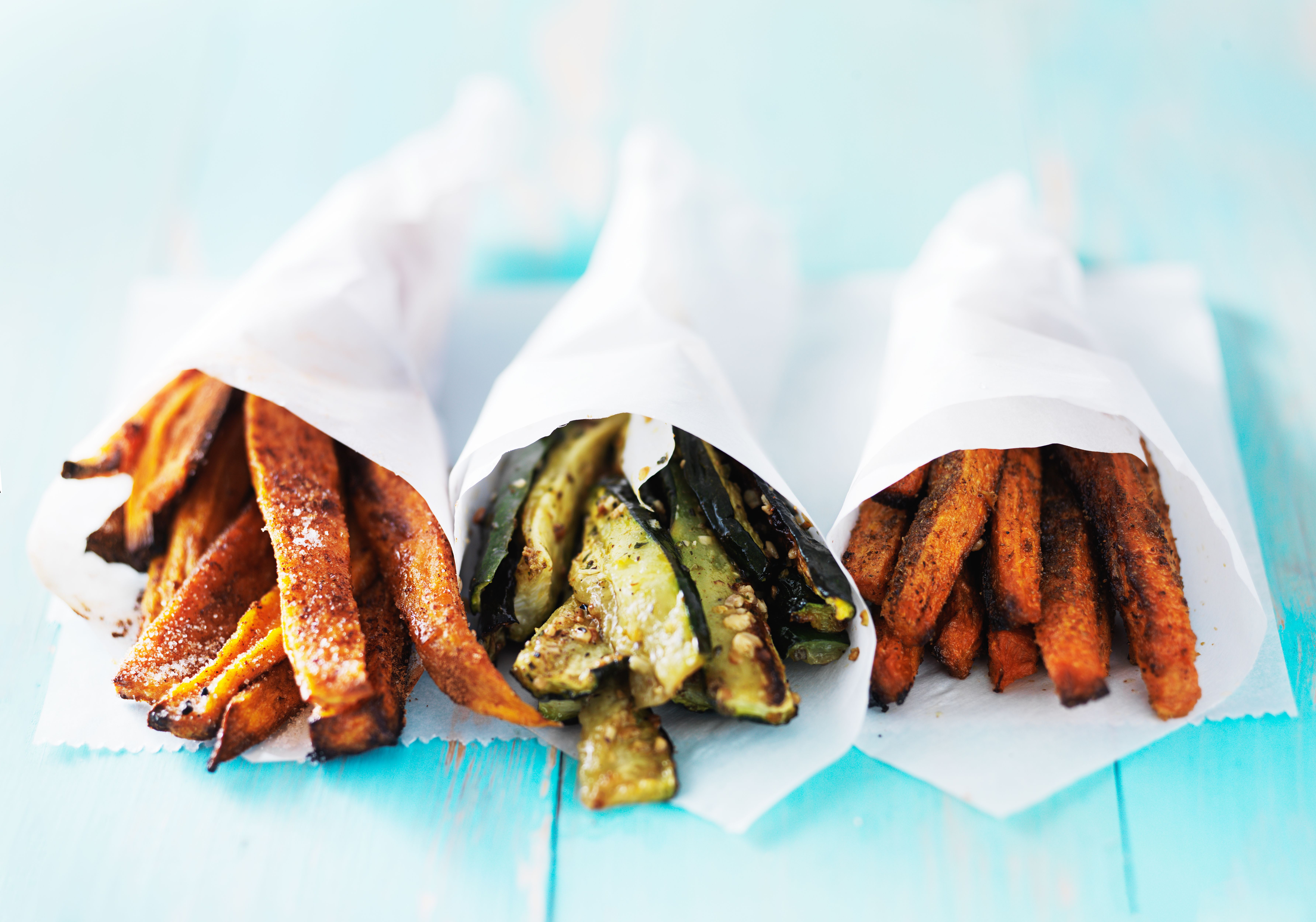 Gesunde Low Carb Gem&uuml;se Pommes Rezepte