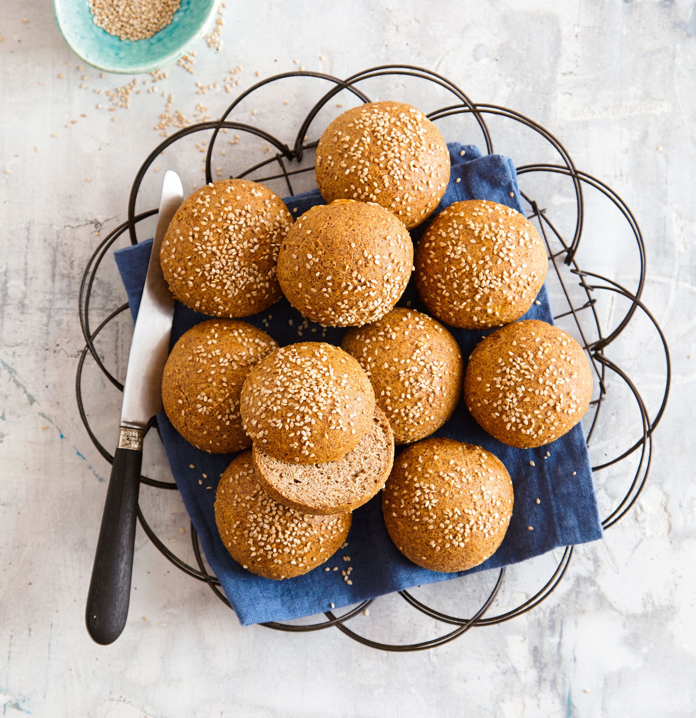 Low-Carb-Burger-Br&ouml;tchen