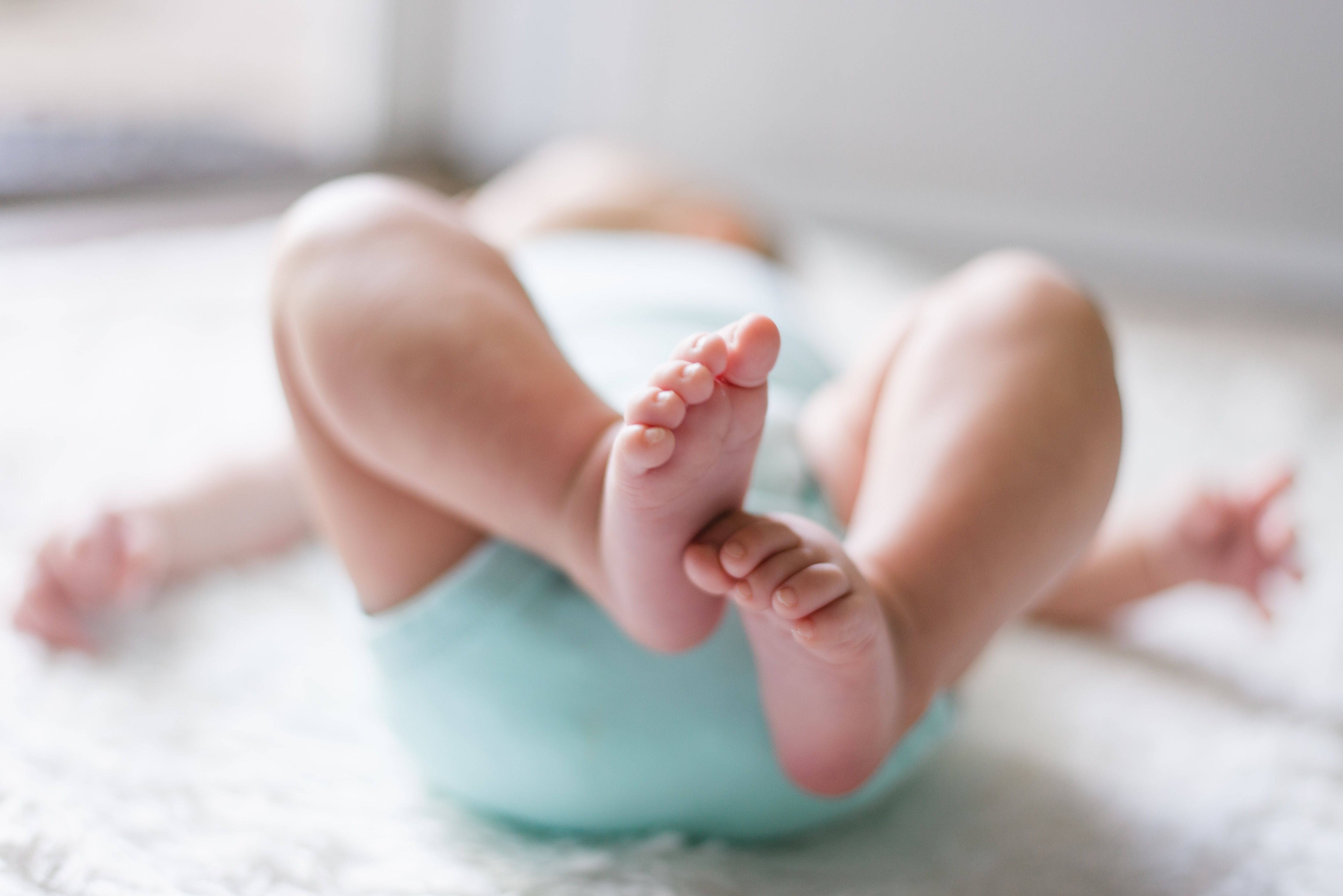 Wachstumssch&uuml;be beim Baby geschehen in bestimmten Abst&auml;nden