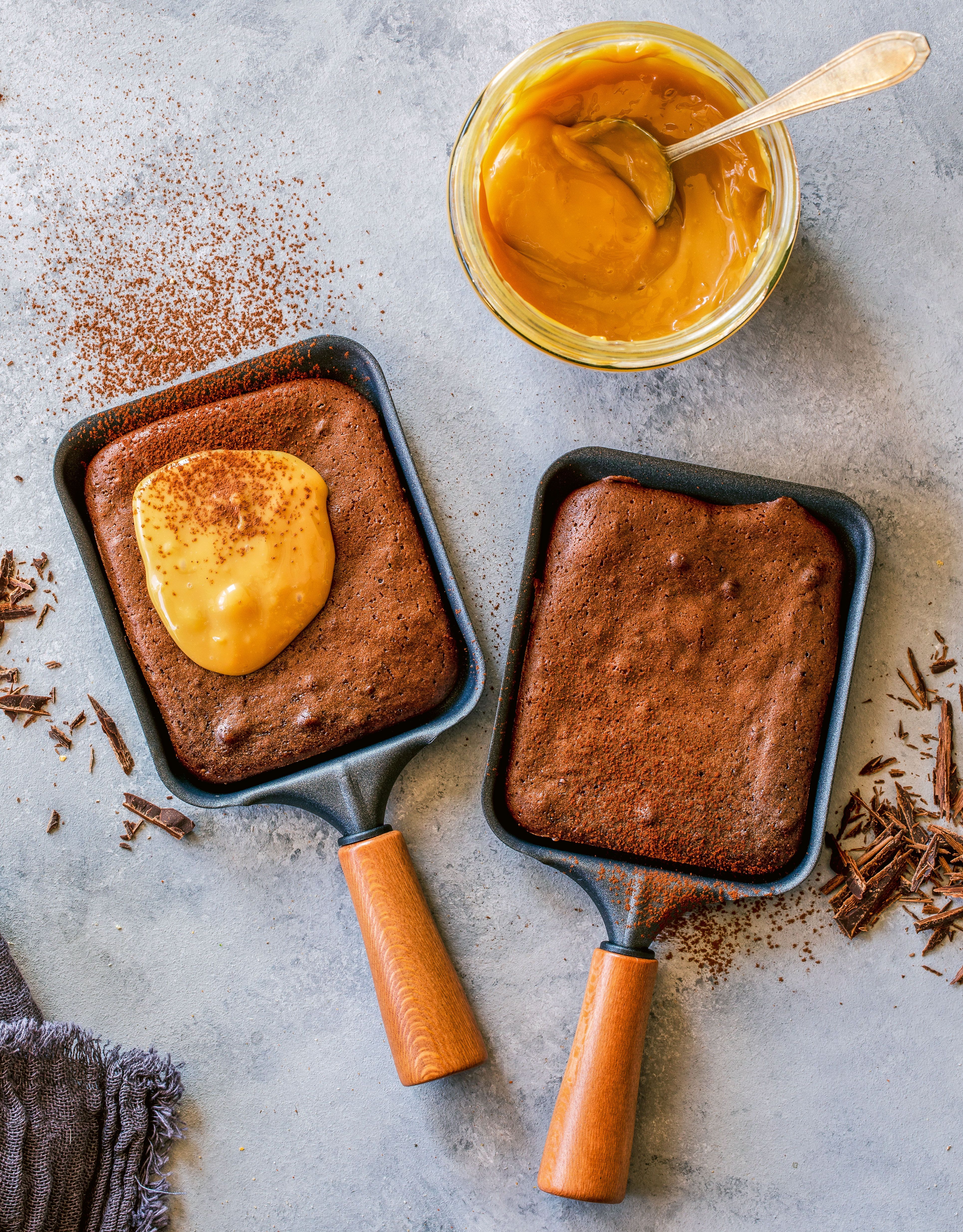 Süßes Raclette: Brownies Süßes Raclette: Brownies