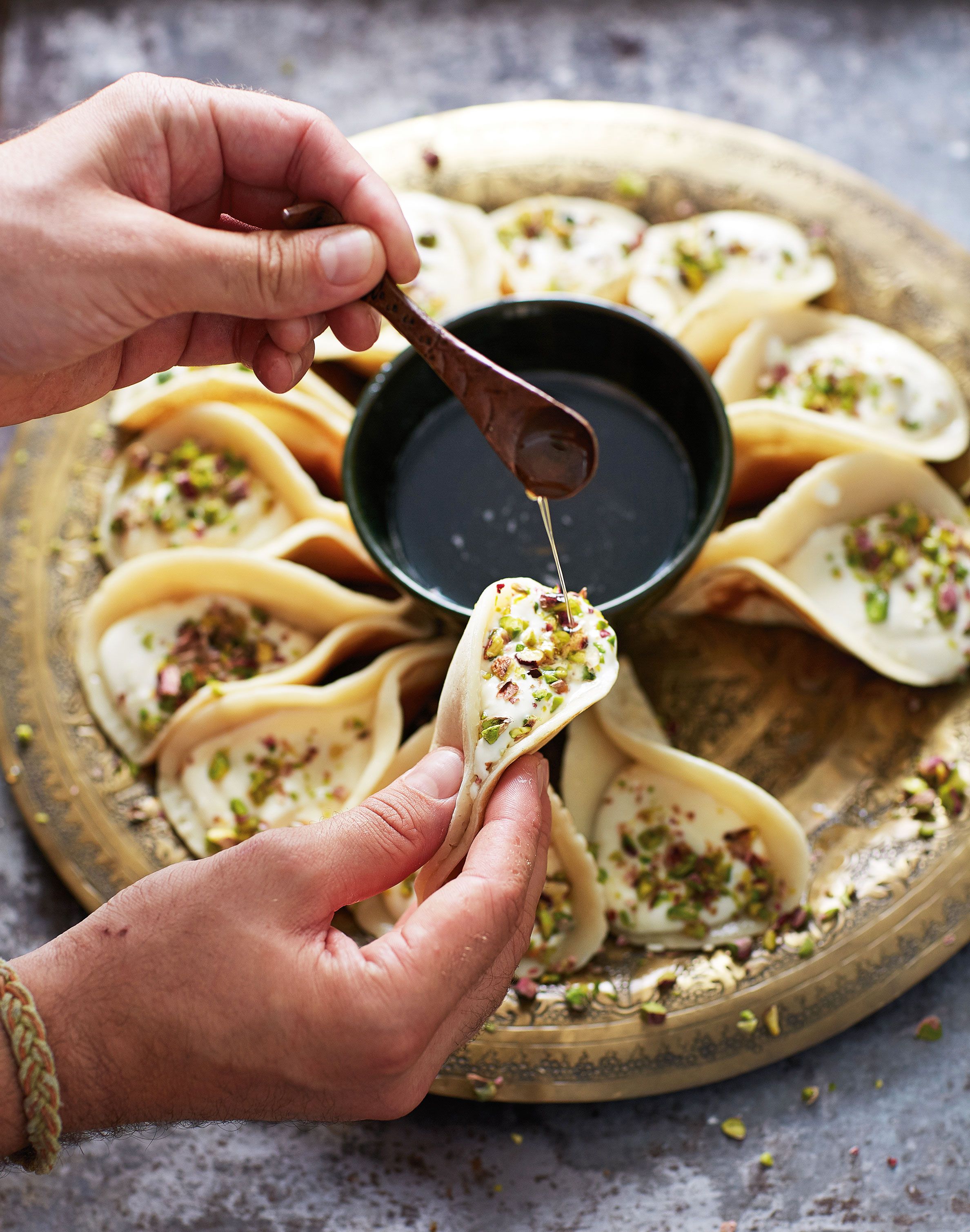 Rezept für arabische Süßigkeiten Rezept für arabische Süßigkeiten