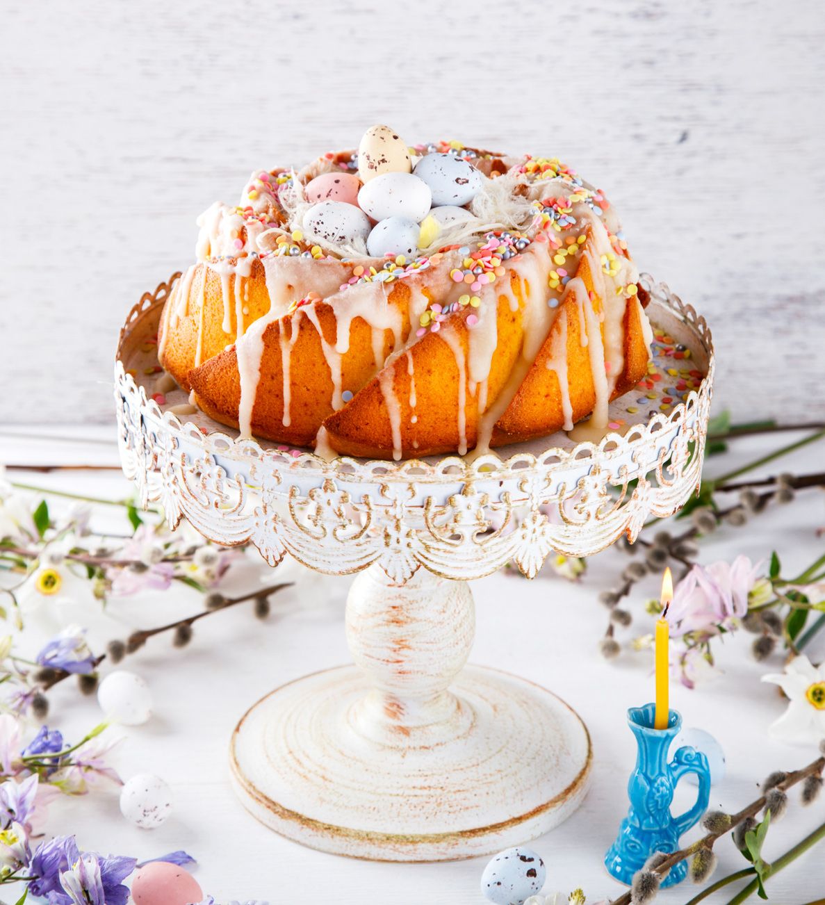 Osterkuchen backen: Eierlik&ouml;r-Kuchen