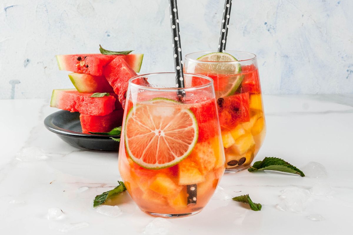 Rezept f&uuml;r wei&szlig;e Sangria
