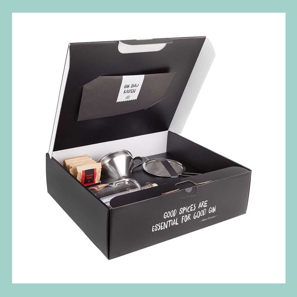 Geschenk für den Freund: Gin-Baukasten Geschenk für den Freund: Gin-Baukasten