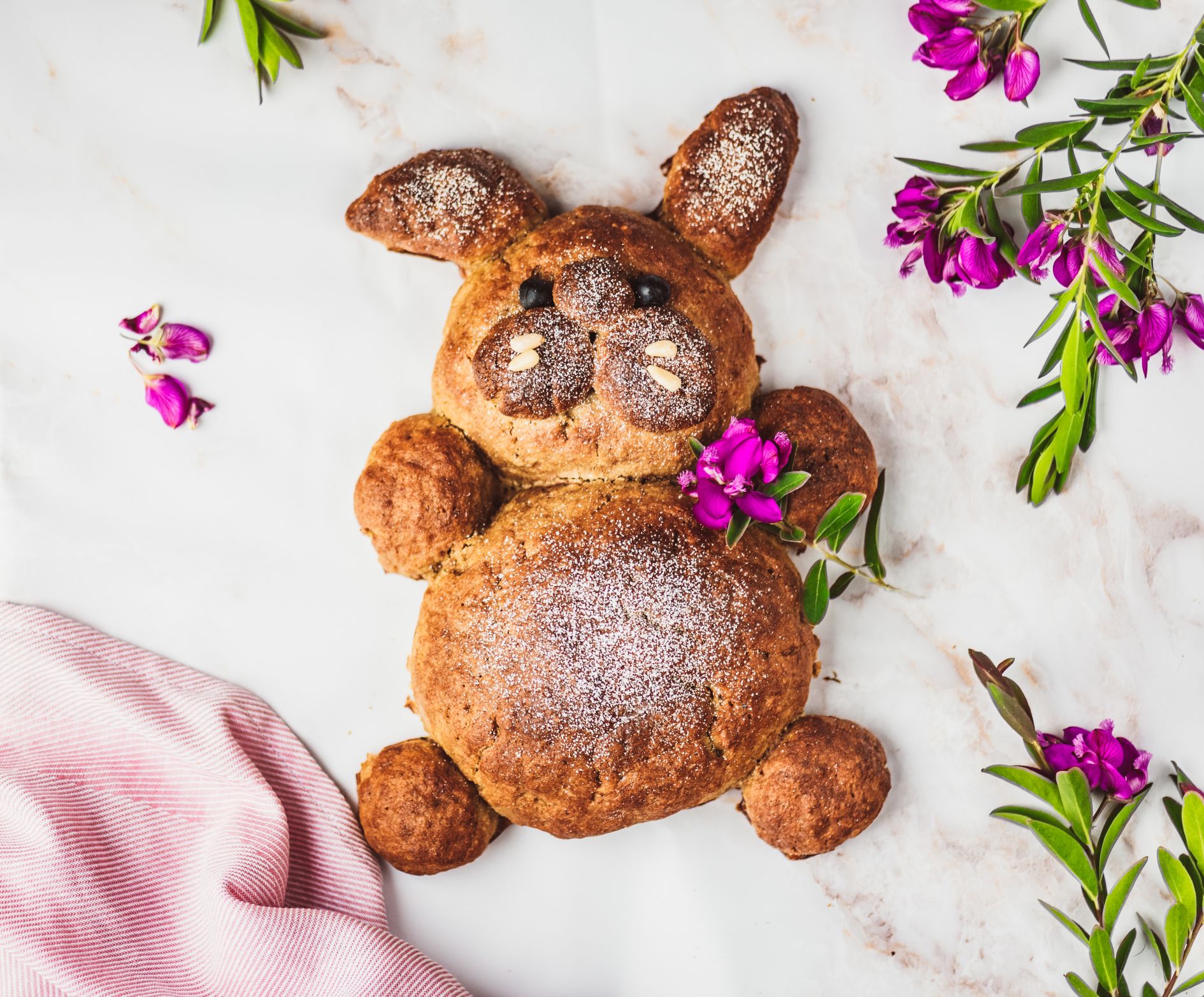 Hasen backen aus Rührteig Hasen backen aus Rührteig