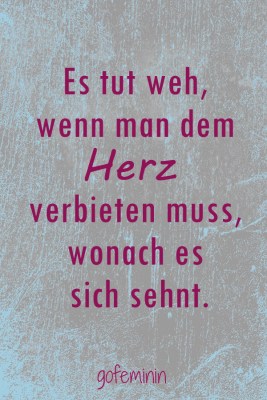 Sprüche für Liebeskummergeplagte
