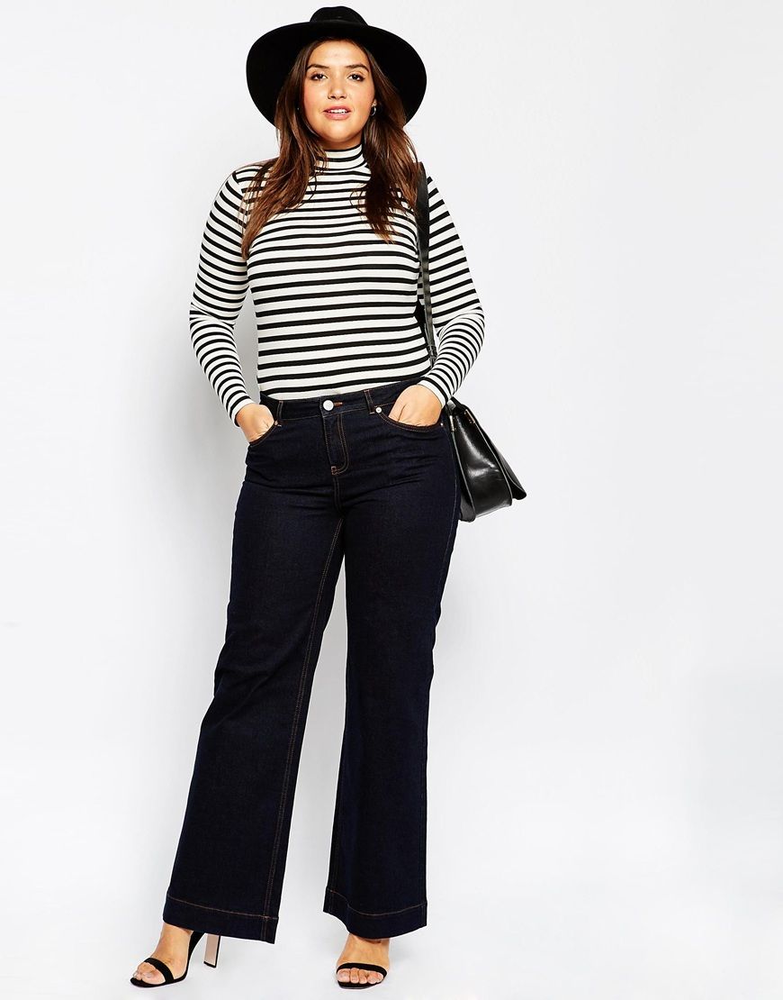 Weite Jeans von Asos Curve, 51,99 &euro;