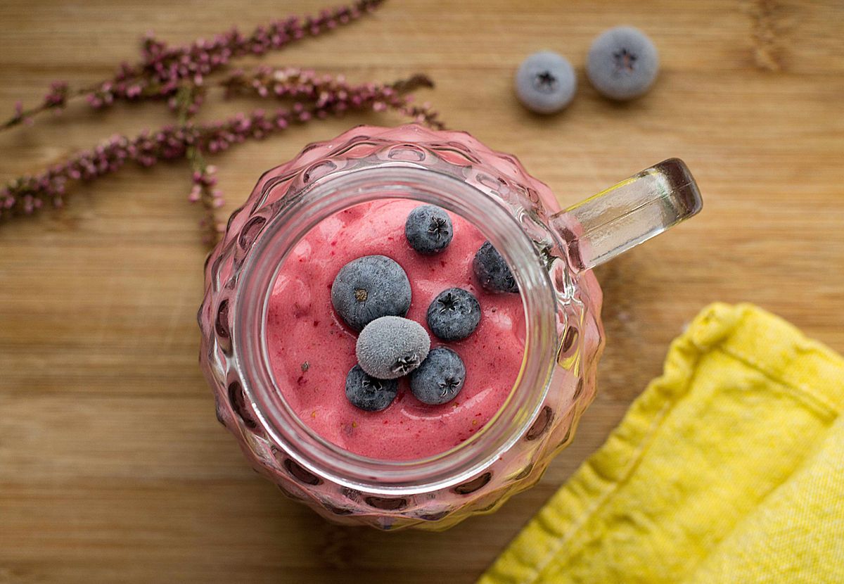 Beeren-Chia-Drink