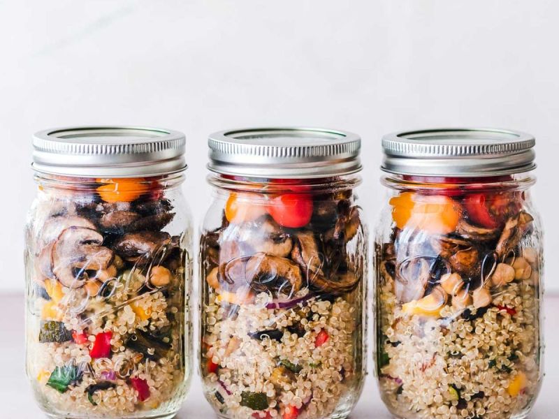 Vegetarische Lebensmittel mit viel Eisen: Hirse, Quinoa und Amaranth