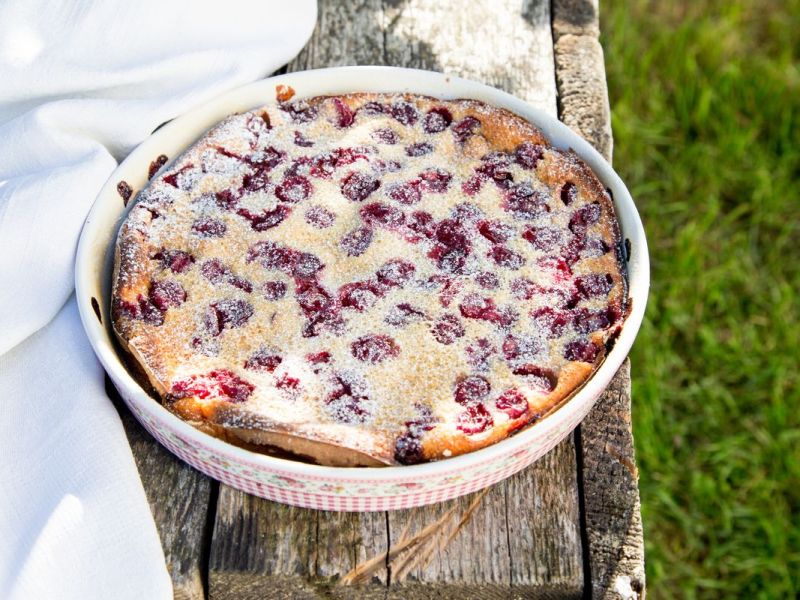 Franz&ouml;sischer Kirschkuchen: Clafoutis-Rezept