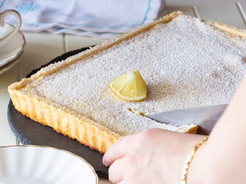 Zitronenkuchen vom Blech
