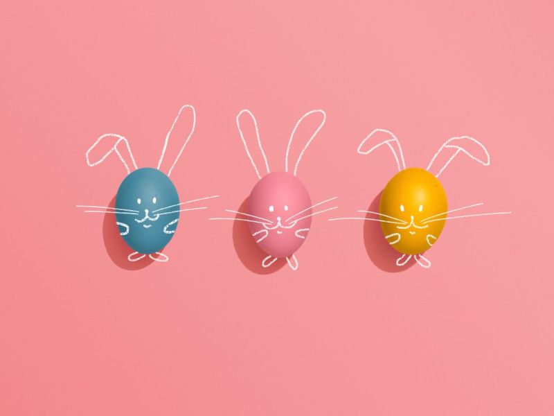 Mit diesen Vorlagen wird eure Osterdeko zu richtig kleinen Kunstwerken