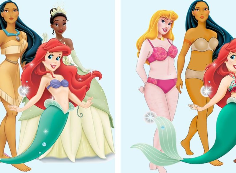 Disney-Prinzessinnen mal anders