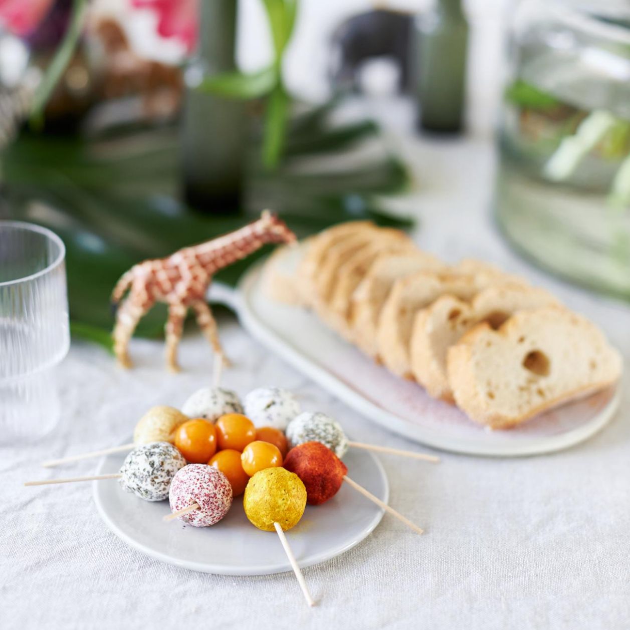 Frischkäse-Bällchen Frischkäse-Bällchen
