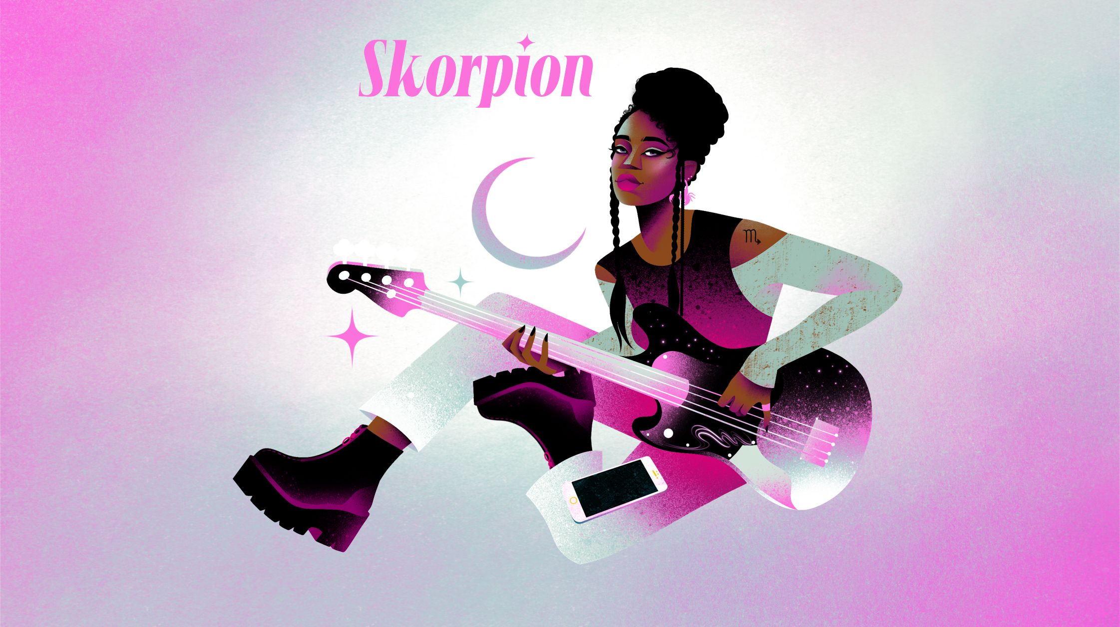 Skorpion Illustration Sternzeichen Skorpion