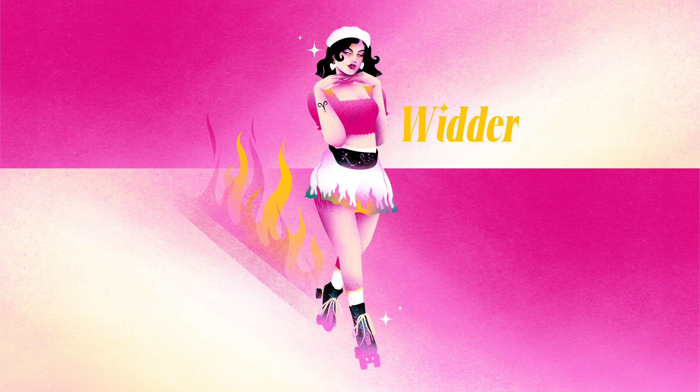 Widder Illustration Sternzeichen Widder