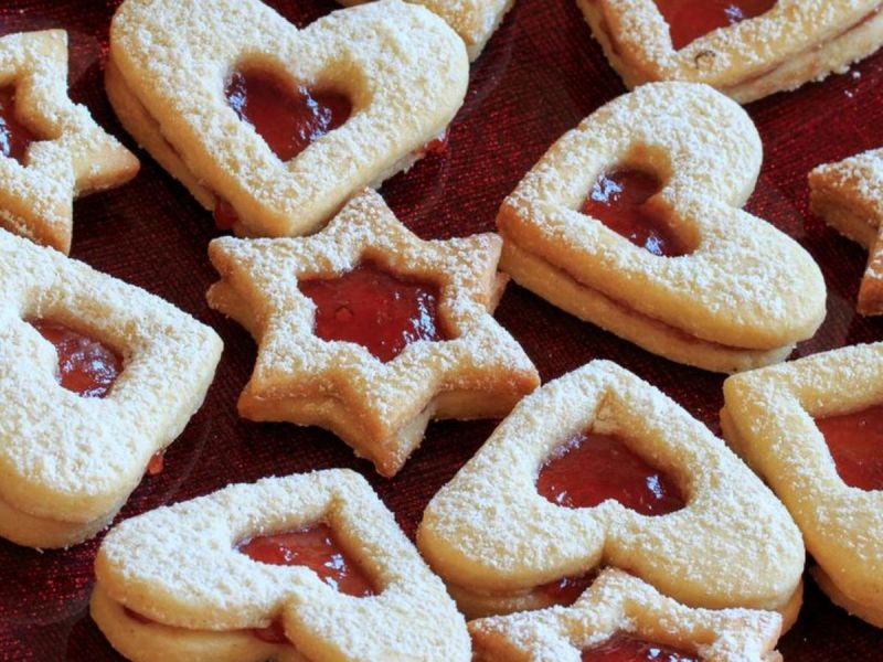 Spitzbuben wie bei Oma: Geniales Pl&auml;tzchen-Rezept f&uuml;r alle Naschkatzen