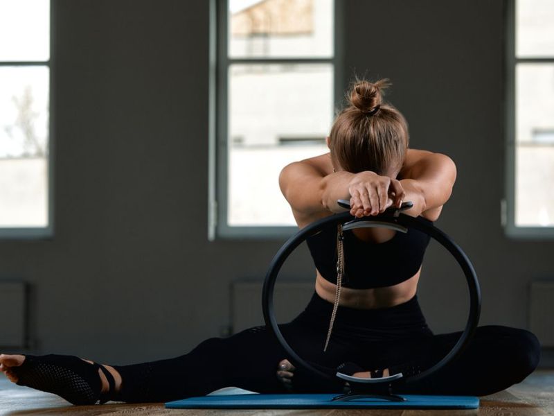 &Uuml;bungen mit dem Pilates Ring