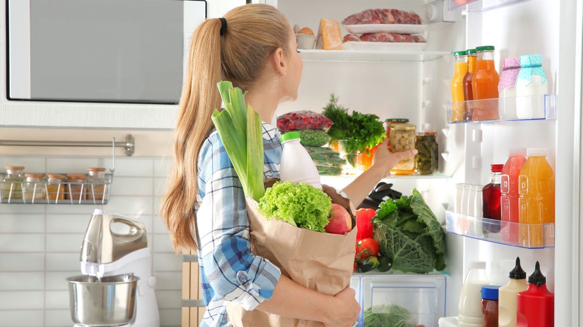 K&uuml;hlschrank richtig einr&auml;umen