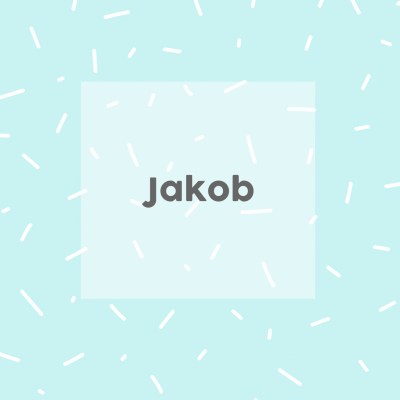 Beliebte Babynamen 2018: Jakob - 'listiger Beschützer'