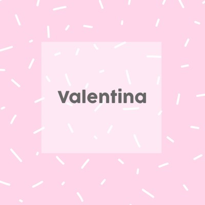 Sch&ouml;ne italienische M&auml;dchennamen: Valentina
