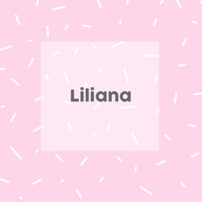 Sch&ouml;ne italienische M&auml;dchennamen: Liliana