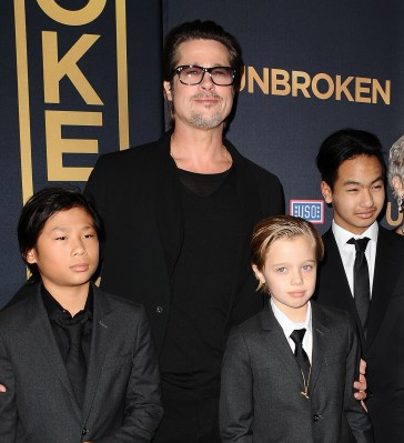 Brad Pitt mit seiner Tochter Shiloh Brad Pitt mit seiner Tochter Shiloh