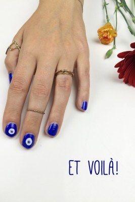 Boho-Nails: Nazar Auge Boho-Nails: Nazar Auge