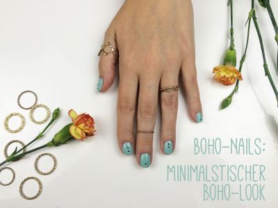 Boho-Nails: Minimalstischer Boho-Look Boho-Nails: Minimalstischer Boho-Look
