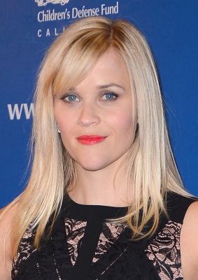 Ponyfrisuren f&uuml;r herzf&ouml;rmige Gesichter: Reese Witherspoon
