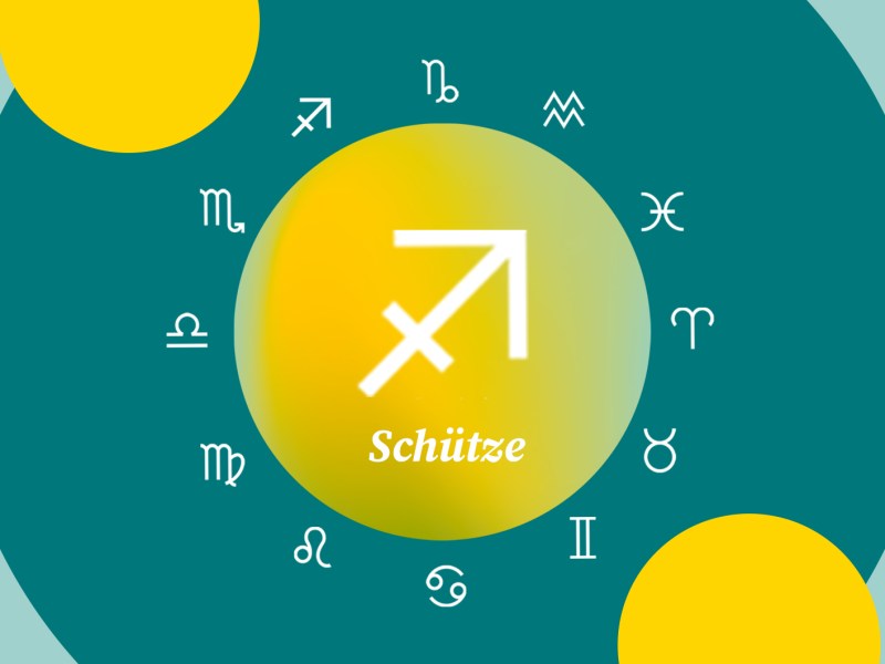 Das Symbol f&uuml;r das Sternzeichen Sch&uuml;tze