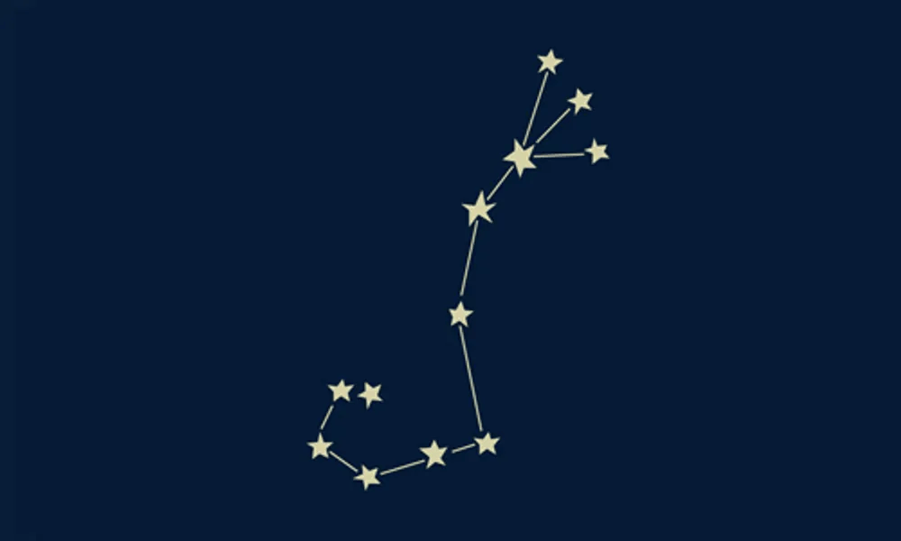 Sternenkonstellation Skorpion