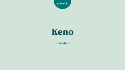 Vorname Keno Vorname Keno