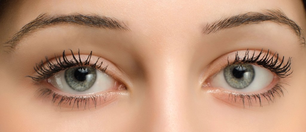 Graue Augen