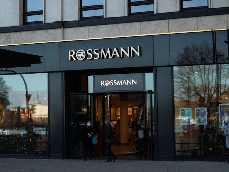 Schicke Rossmann Drogerie Filiale