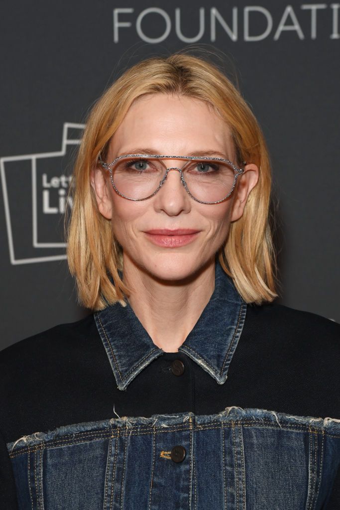 Schauspielerin Cate Blanchett mit Bob-Haarschnitt.