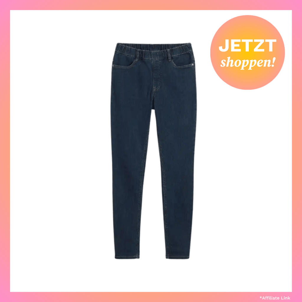 Leggings, die ausschaut wie eine Jeans