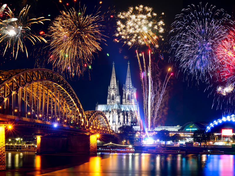 Kölner Lichter Feuerwerk
